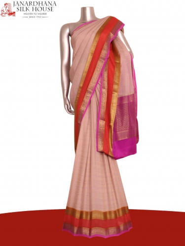 Pure Mysore Crepe Silk Saree